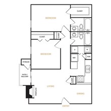 B2 Renovated 2816 floor plan